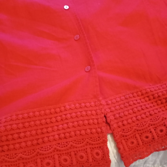 DONATED! Croft and Barrow NWT red dress - Picture 2 of 4